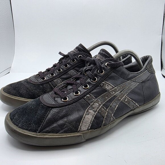 Onitsuka Tiger Rotation 77 Mens Size 10 Black Sneaker Shoes Outdoors Casual main image 14